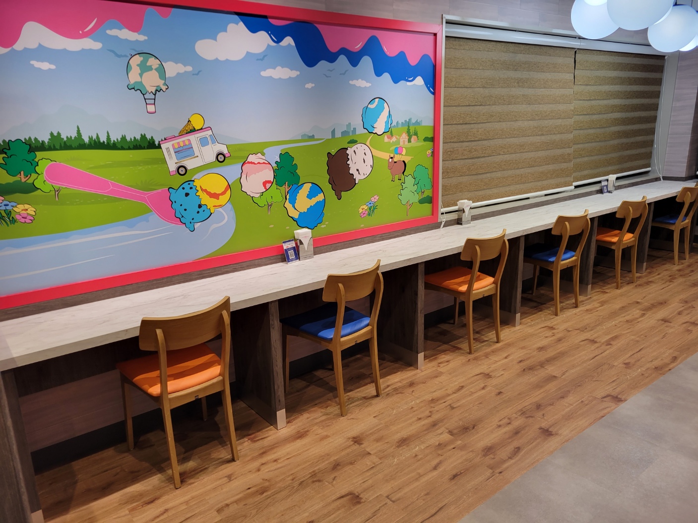 店内の様子